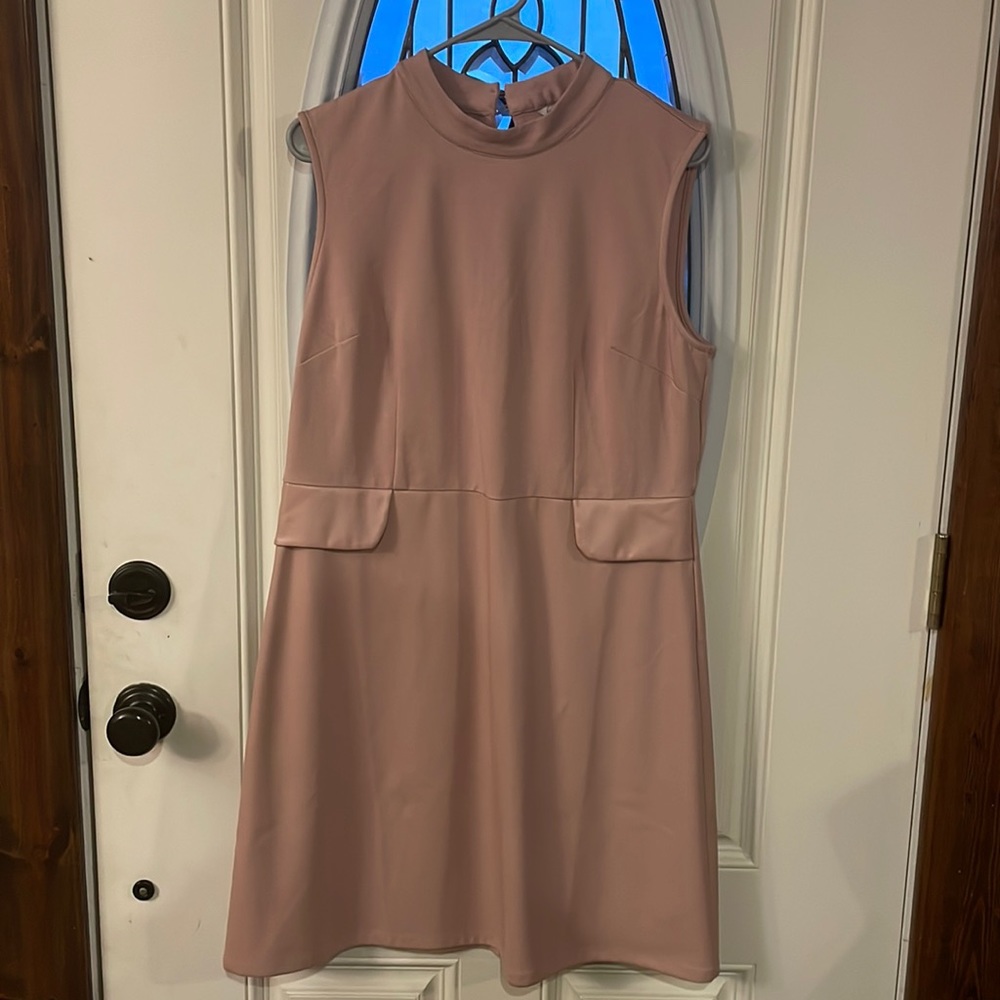 Nude colored dress